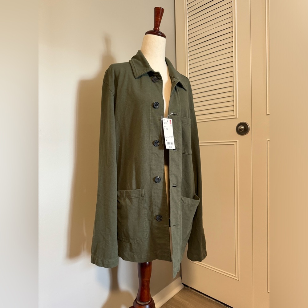 Uniqlo: Washed Jersey Work Jacket